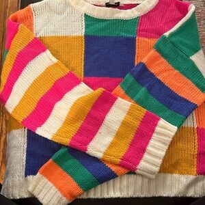 Color Block Sweater